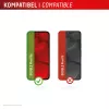 Displex protector de pantalla de cristal + funda para Google Pixel 9a — cristal templado, marco de montaje Eco, transparente, resistente a arañazos