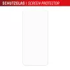 Displex protector de pantalla de cristal + funda para Google Pixel 9a — cristal templado, marco de montaje Eco, transparente, resistente a arañazos