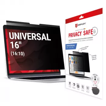 Filtro de privacidad e.v.i. Displex PRIVACY SAFE magnético 2 direcciones para portátil / notebook de 16