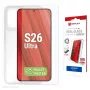 Displex protector de pantalla + funda para Samsung S26 Ultra, resistente a arañazos