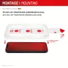 e.v.i. Displex protector de pantalla de cristal templado 10H para Google Pixel 10a, transparente, resistente a arañazos y golpes