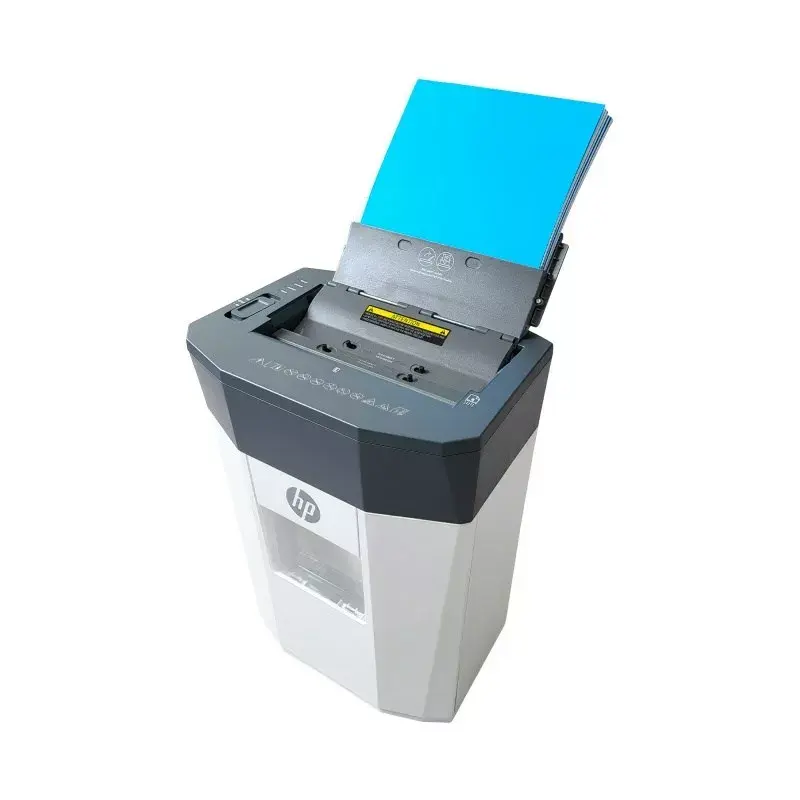HP OneShred Auto 80CC destructora de documentos corte cruzado 68 dB 22 cm blanco