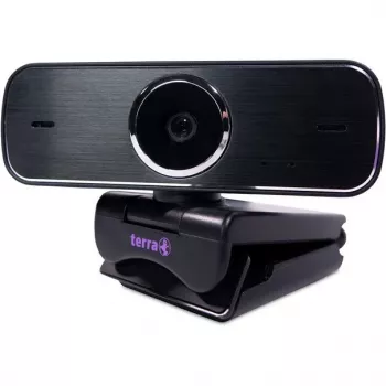 Webcam TERRA JP-WTFF-1080 2 MP 1920 x 1080 píxeles USB negra
