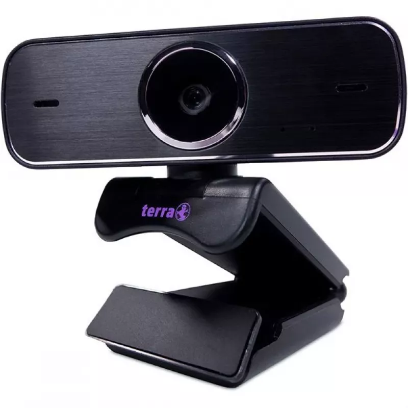 Webcam TERRA JP-WTFF-1080 2 MP 1920 x 1080 píxeles USB negra