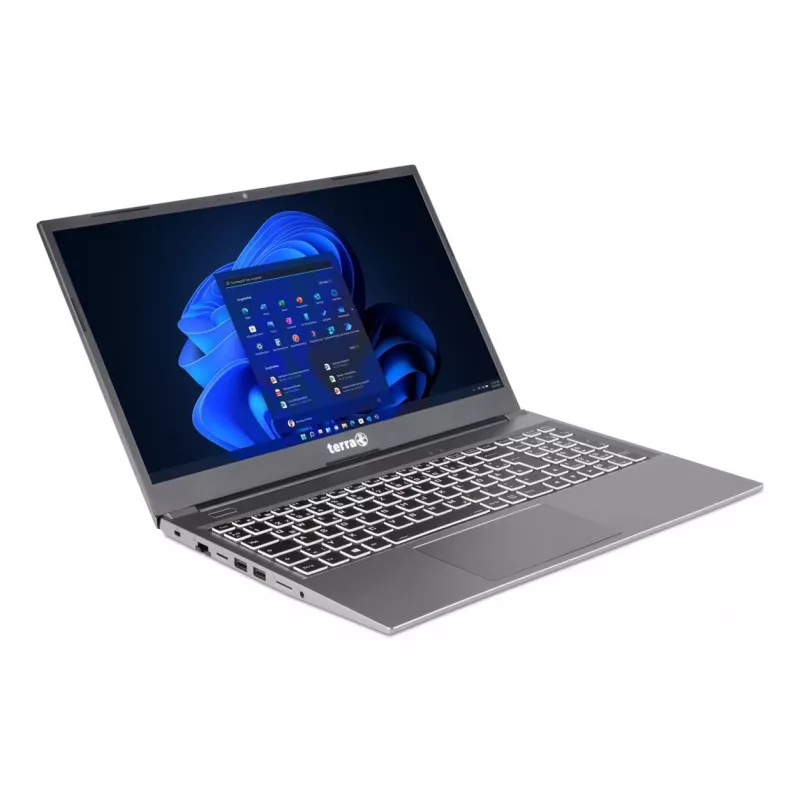 TERRA 1517R Intel® Core™ i5 i5-1334U Portátil 39,6 cm (15,6 inch) Full HD 16 GB DDR4-SDRAM 500 GB SSD Wi-Fi 6 (802.11ax) Windows 11 Pro Inglés de EE. UU. Gris
