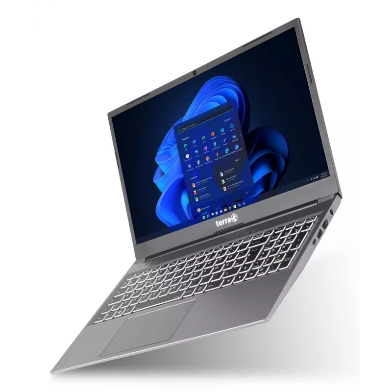 TERRA MOBILE 1517R Intel® Core™ i7 i7-1355U Portátil 39,6 cm (15,6 inch) Full HD 16 GB DDR4-SDRAM 1 TB SSD Wi-Fi 6 (802.11ax) Windows 11 Pro Gris