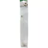 Pasamuros para ventana para cable SAT InLine conector F macho–macho, blanco, 21×220×13 mm
