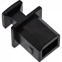 InLine Tapa antipolvo para conector hembra USB-B, negro, 50 uds.