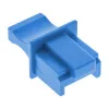 InLine Tapa antipolvo para conector hembra RJ45, azul, 10 uds.