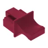 InLine Tapa antipolvo para conector hembra RJ45, rojo oscuro, 10 uds.