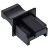 Tapa antipolvo para conector hembra RJ45 InLine 59942C negra 10 uds.