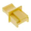 InLine Tapa antipolvo para conector hembra RJ45, amarillo, 100 uds.
