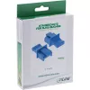 InLine Tapa antipolvo para conector hembra RJ45, azul, 100 uds.