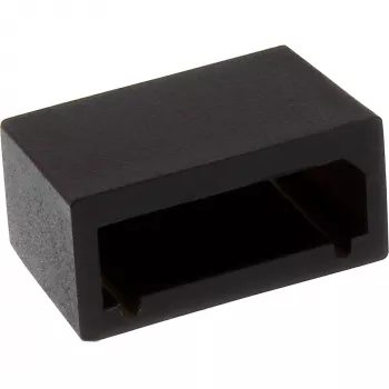 InLine Tapa antipolvo para conector macho DisplayPort, negro, 50 uds.
