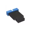 InLine Adaptador USB 2.0 a 3.0 interno placa base USB 2.0 a pin header USB 3.0