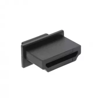 InLine tapón antipolvo para conector hembra HDMI negro, 10 uds.