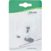 InLine set de cubiertas antipolvo para smartphone / teléfono móvil, 12 uds.