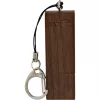 InLine unidad flash USB 3.0, Woodline nogal, con llavero, 32 GB
