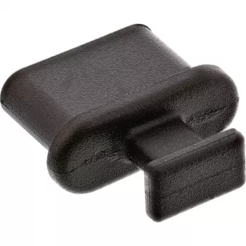 Tapón antipolvo para conector hembra USB-C InLine 59948M negro, 50 uds.