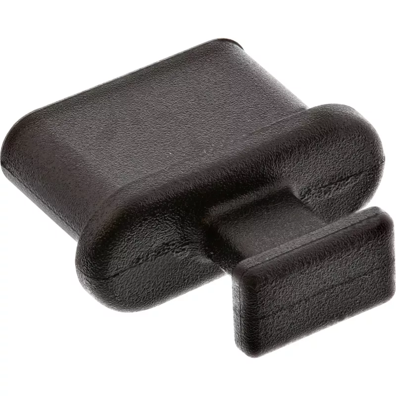 Tapón antipolvo para conector hembra USB-C InLine 59948M negro, 50 uds.