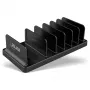 InLine soporte múltiple de 6 compartimentos pasivo para escritorio o estantería, negro