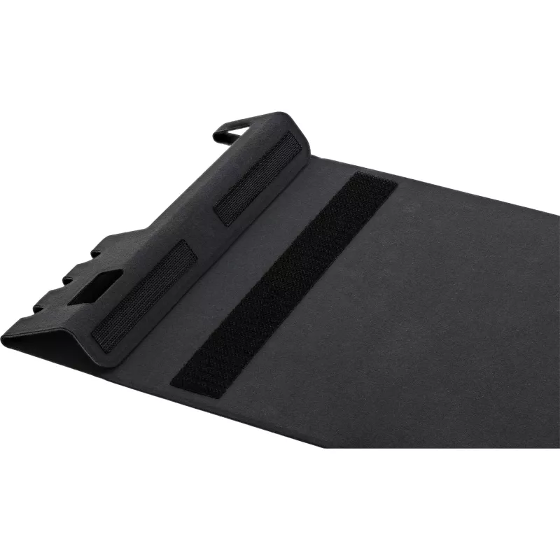 Alfombrilla InLine 55261 — base de goma multifuncional con soporte para smartphone y bolígrafo, 250×? mm, negra