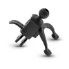 InLine ONE CLICK EASY II soporte para smartphone de coche — soporte pasivo universal, negro