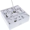InLine roseta FTTH preconfigurada 4x LC/APC 9/125µm 20 m