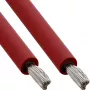 InLine 94625R cable de instalación solar H1Z2Z2-K, 6 mm2, 25 m, rojo