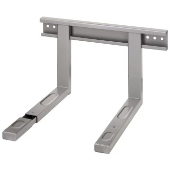 Xavax 00110931 Soporte de pared universal para microondas, plateado