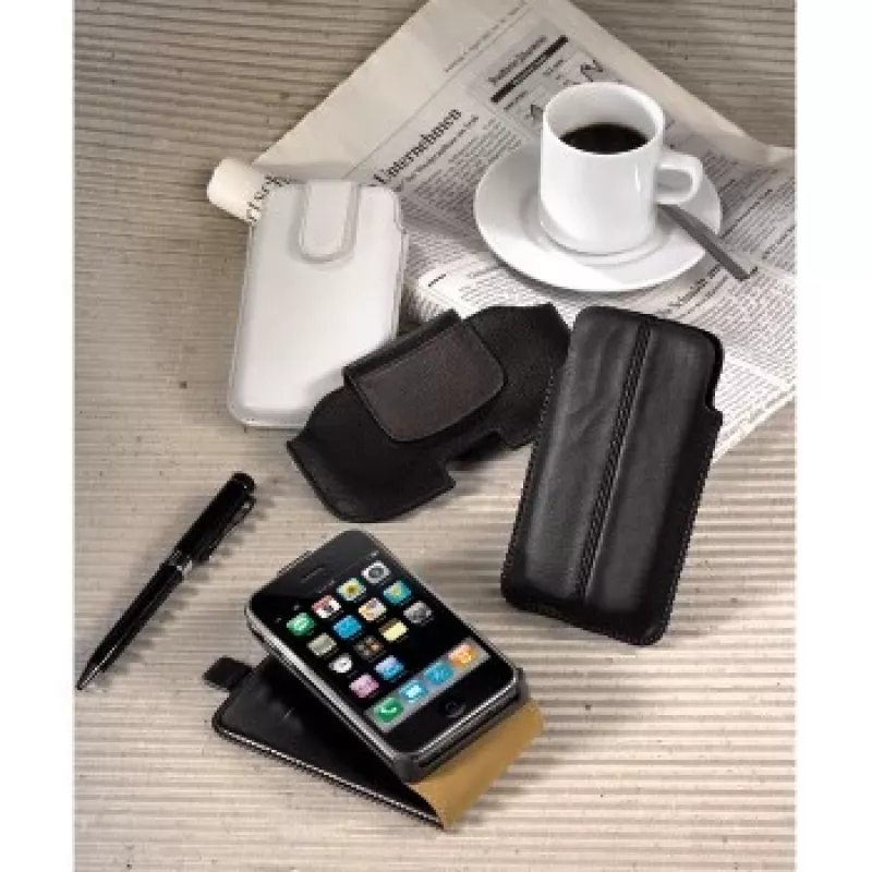 Hama Funda Sleeve para móvil Funda tipo pistolera Negro