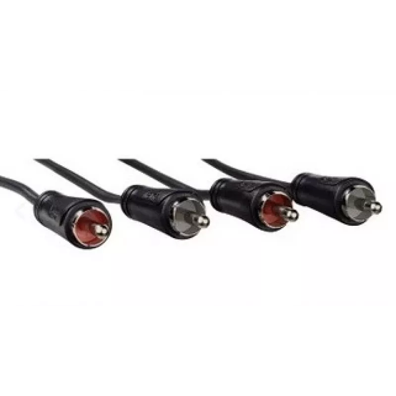 Hama 00122273 Cable de audio 3 m 2 x RCA Negro
