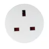 Hama 00121991 Adaptador de red tipo F tipo G (UK) Blanco