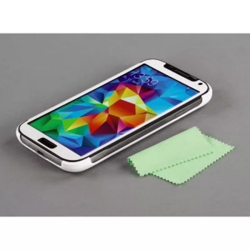 Hama Mirror Funda para móvil Plata, Blanco