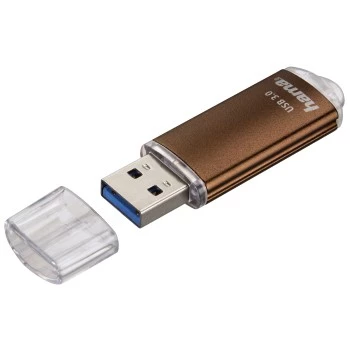 Hama Laeta, 128GB unidad flash USB Type-A 3.2 Gen 1 (3.1 Gen 1) marrón