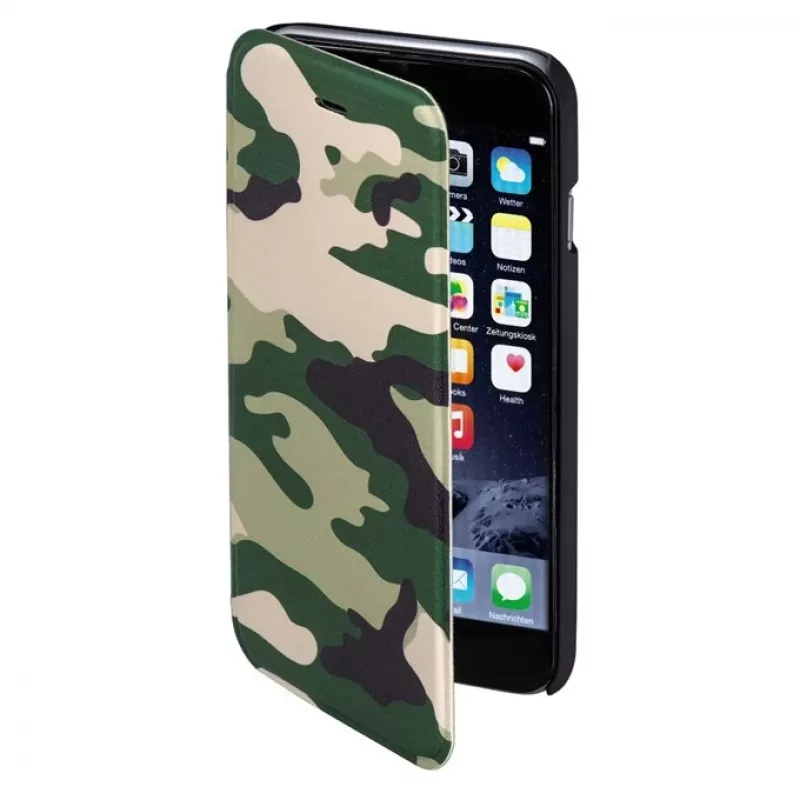 Hama Camouflage funda para móvil 11,9 cm (4,7 inch) tipo libro multicolor