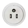 Hama 00121994 adaptador de red blanco