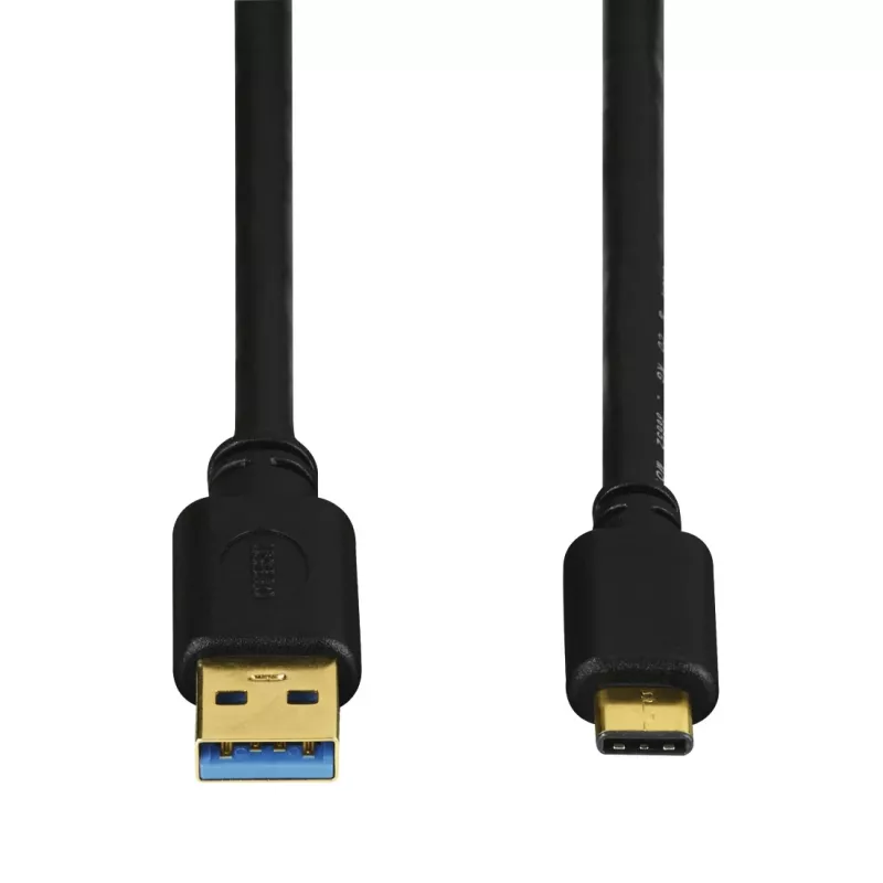 Hama cable USB-C/USB A, 1,8 m USB 3.2 Gen 2 (3.1 Gen 2) USB C negro
