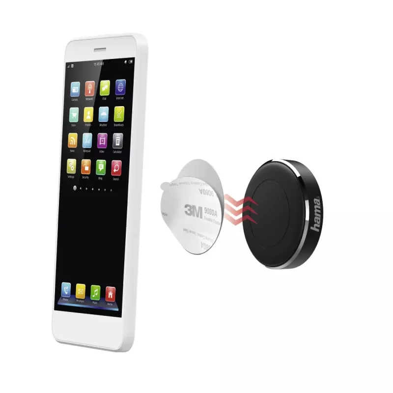 Hama 00183283 Soporte pasivo para teléfono móvil/smartphone negro