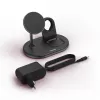 Hama MagCharge Multi Headset, smartphone, reloj negro AC carga inalámbrica carga rápida interior