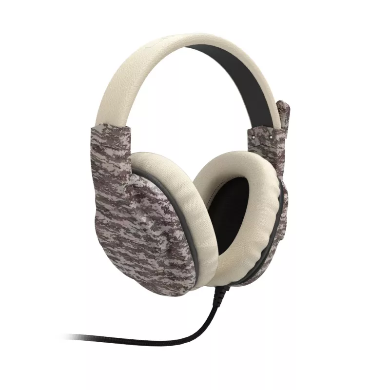 Hama SoundZ 333 Headset con cable diadema gaming USB Type-A beige, marrón