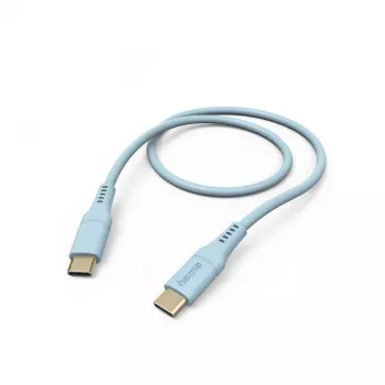 Hama Flexible Cable USB USB 2.0 1,5 m USB C Azul