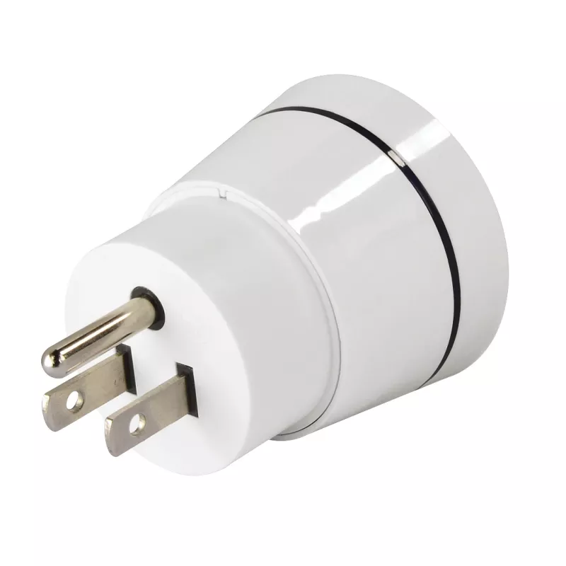 Hama 00223432 Adaptador de viaje tipo B tipo C (Europlug)+tipo F Blanco
