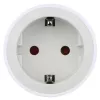 Hama 00223433 Adaptador de viaje tipo G (UK) tipo C (Europlug)+tipo F Blanco