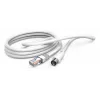 Hama 00205032 Cable coaxial 2,5 m RJ-45 Blanco