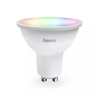 Hama 00176642 Bombilla LED Luz de día, Blanco cálido 4,9 W GU10 F