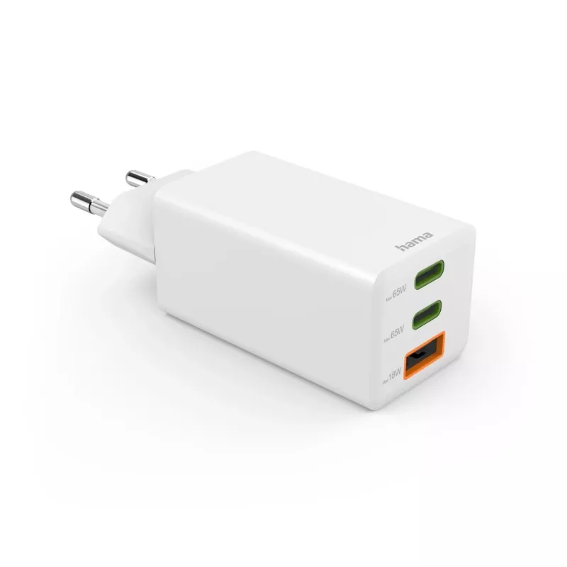 Hama 00125142 Cargador para dispositivos móviles Universal Blanco AC Carga rápida Interior