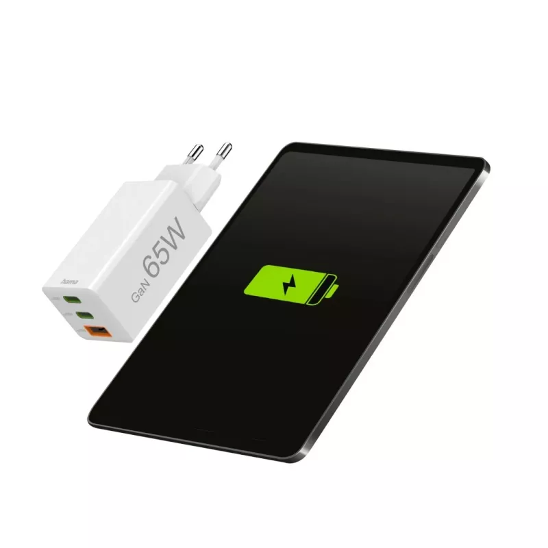 Hama 00125142 Cargador para dispositivos móviles Universal Blanco AC Carga rápida Interior