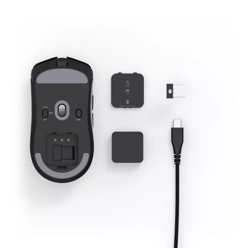 Hama Reaper 820 Ratón inalámbrico Gaming Diestro RF Wireless + Bluetooth + USB Type-A Óptico 26000 DPI