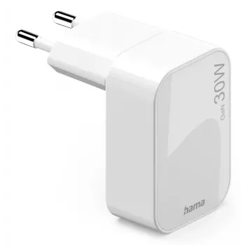 Hama 00201954 Cargador para dispositivos móviles Smartphone, Tablet Blanco AC Carga rápida Interior